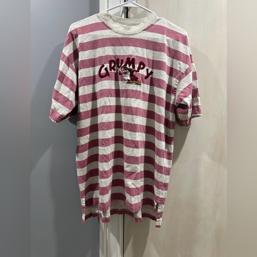 Vintage Embroidered Grumpy T-Shirt